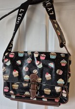 LYDC Black & Cupcakes Satchel
