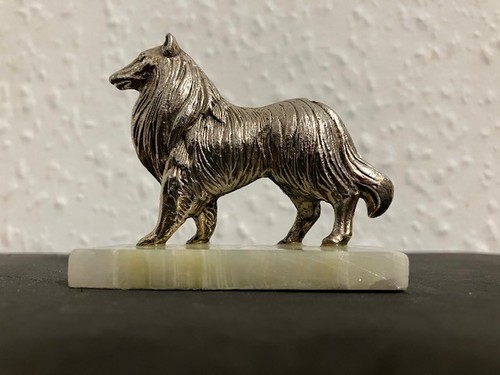 Rough collie ornament solid - rough,