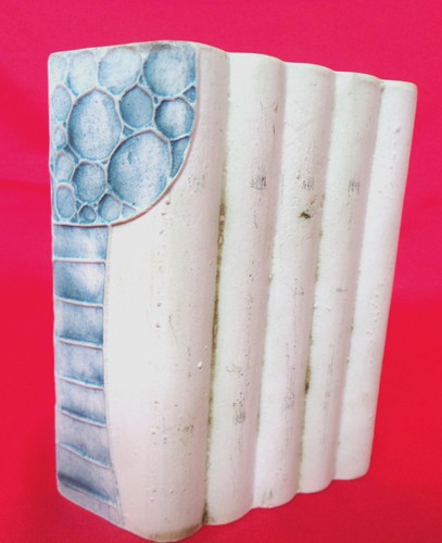 Carn pottery curved step vase - carn,