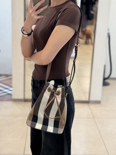 Genuine burberry check canvas - genuine,