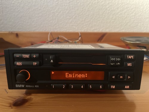 Bmw radio reverse rds - radio, with