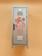 Vintage Y2K Mini Metal Locker