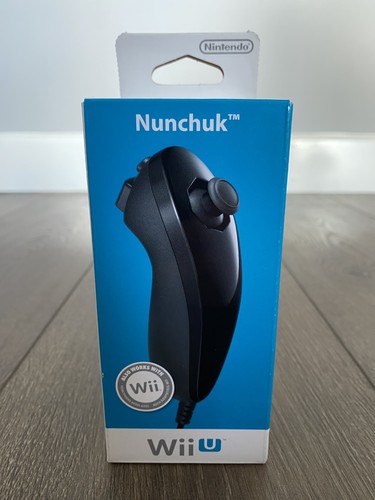 Nintendo wii black nunchuck - wii, u