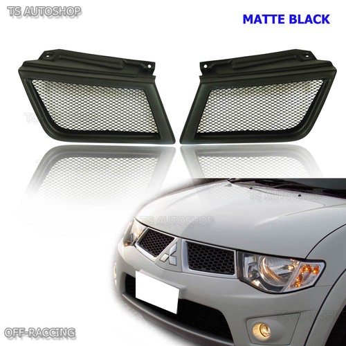 Black front net grill fit - front,