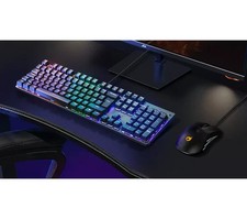 ADX MK0419 Mechanical RGB Gaming Keyboard - Black, Red Switch