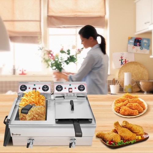 24l electric deep fryer fat - 24l,