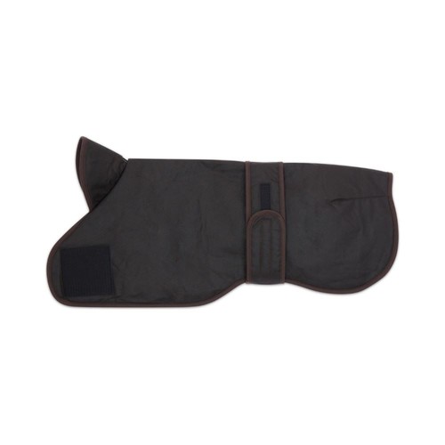 Waxed sighthound dog coat - waxed,