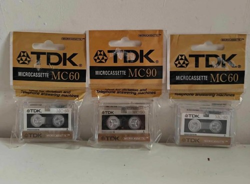 New sealed tdk mc60 - sealed, micro
