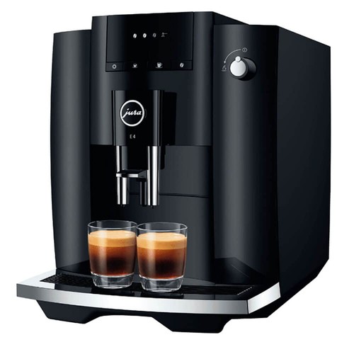 Jura piano black - e4, automatic