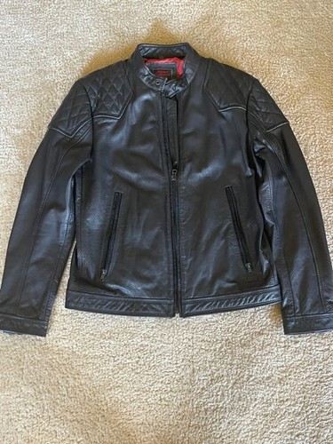 Vintage diesel leather jacket - diesel,