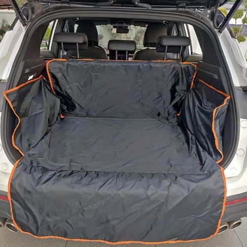 Extra large dog - car, boot