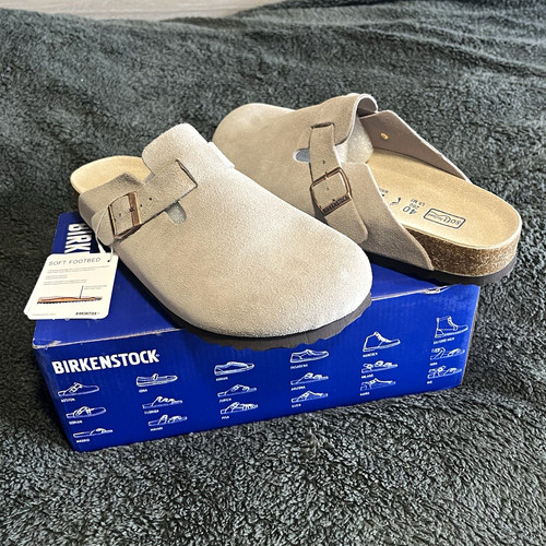 Birkenstock boston grey - birkenstock,