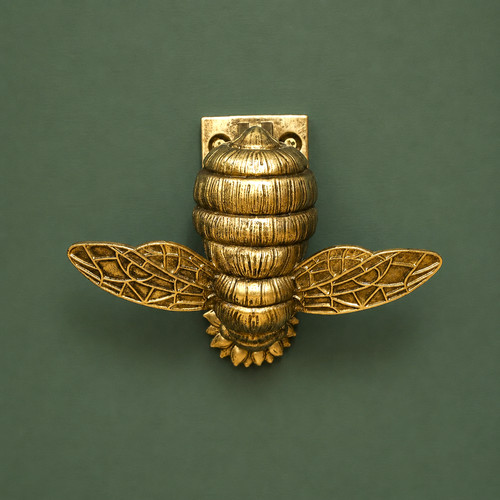 Metal bumble bee door - metal,
