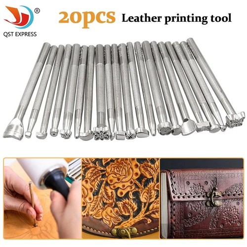 20pcs leather stamp - 20pcs,