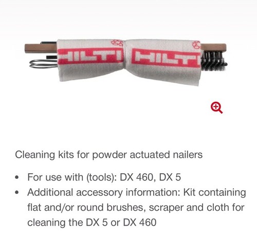 Hilti 460 cleaning kit - hilti,