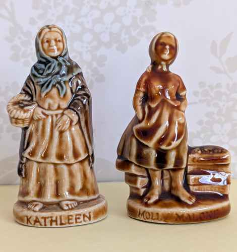 Wade irish women figurines - wade,