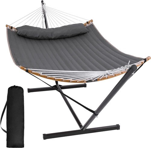 Double portable hammock with - double,