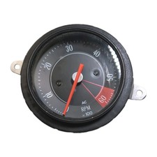 Vintage AC Tachometer Gauge