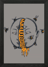 Divide Framed Wall Art Poster