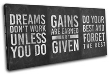 Gym Motivation Rustic Chalk