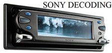 SONY CAR RADIO DECODE SERVICE,UNLOCK,DECODING,CDX-M9900,CDX-M1000TF,CDX-M630 ETC