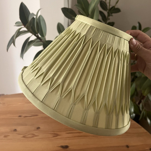 Sagegreen pleated empire - pleated,