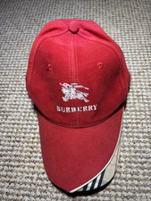 Burberry Red Baseball Vintage