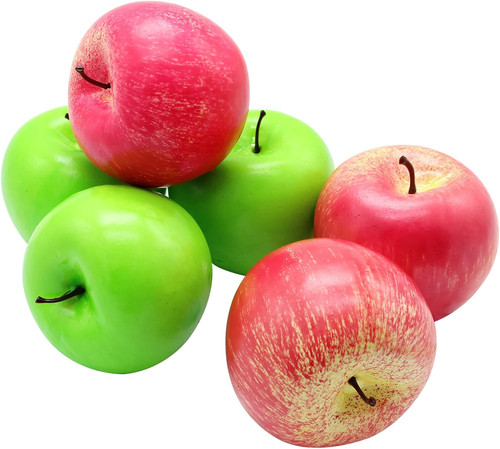 6pcs artificial fruit - 6pcs,