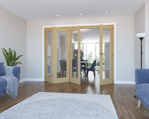 2209mm oak lite clear glass - 1,