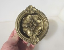 Antique Brass Door Knocker Old