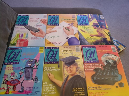 Sinclair world job lot - ql,