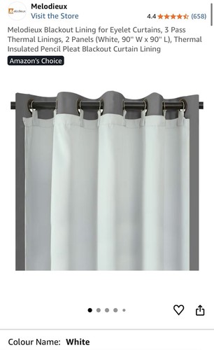 Melodieux blackout lining - blackout,