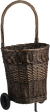 Large Wicker Log Basket on