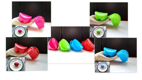 Boxes choose pink - 3, blue