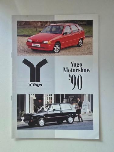 Original yugo motorshow 1990 - motorshow,