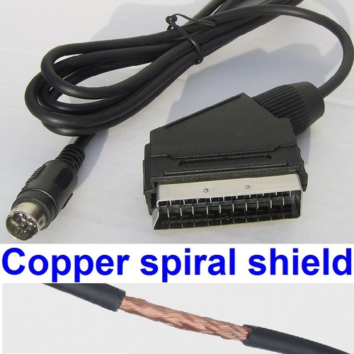 Rgb scart lead for sega - lead,