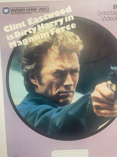 Vtg ced video disc - dirty, harry