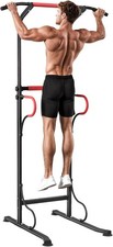 Power Tower with Dip Station &