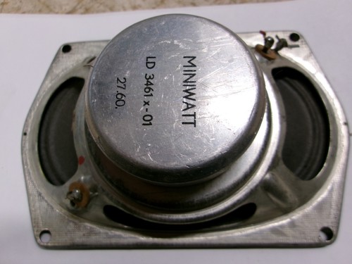 Vintage philips 4 alnico - x, 4"