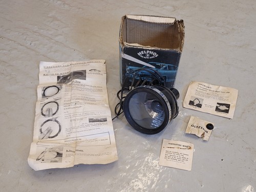 Vintage black helphos - vintage, 12v