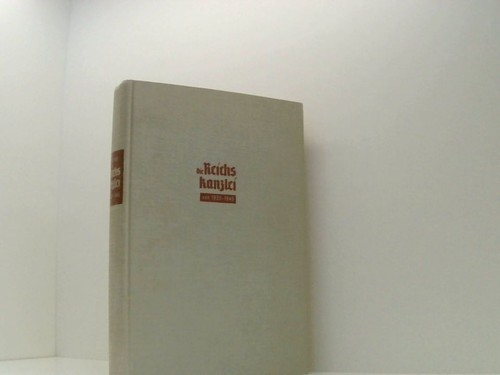 Die reichskanzlei 1933 - die, /