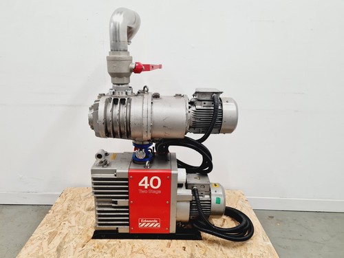 Edwards two stage rotary - stage,