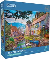 Gibsons Jigsaw Puzzle 1000 Piece - Tea On The River