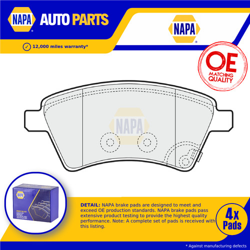 Brake pads set front - pads,