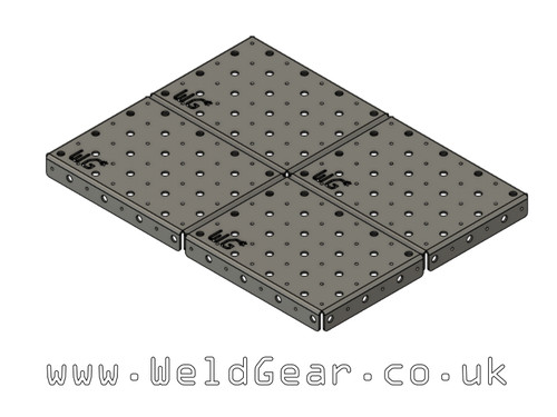 Modular welding table 800x600 - modular, (800x600