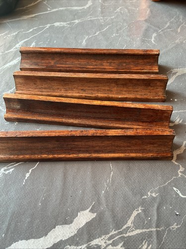 Scrabble tile holders wooden - tile,