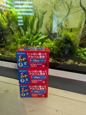 Box of 3x Sony 3P6-120MPL Hi8