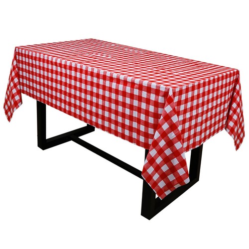 Pvc check pattern tablecloth - check,