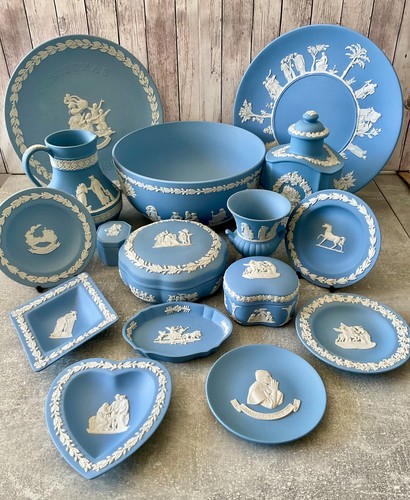 Wedgwood white blue jasper - wedgwood,