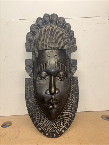 Large african style carved - african,